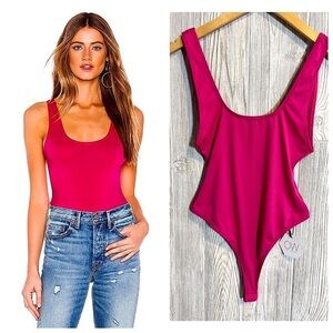 NEW! OW Intimates Bodysuit In Berry NWT Womens Size Small Lingerie